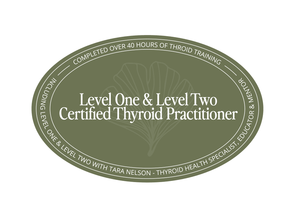 Level One and Two Thyroid Practitioner Certification Badge